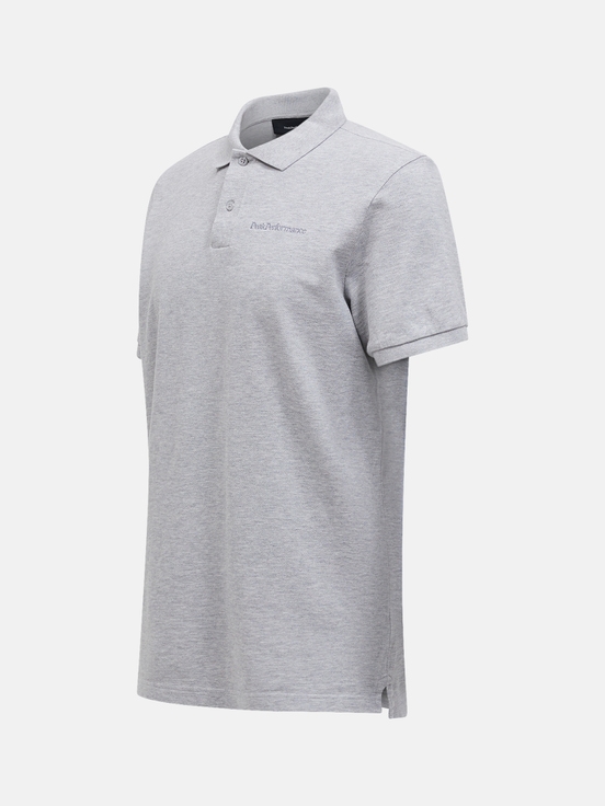 Grey Men Peak Performance Original Polo Shirts | US-TUWQX1572