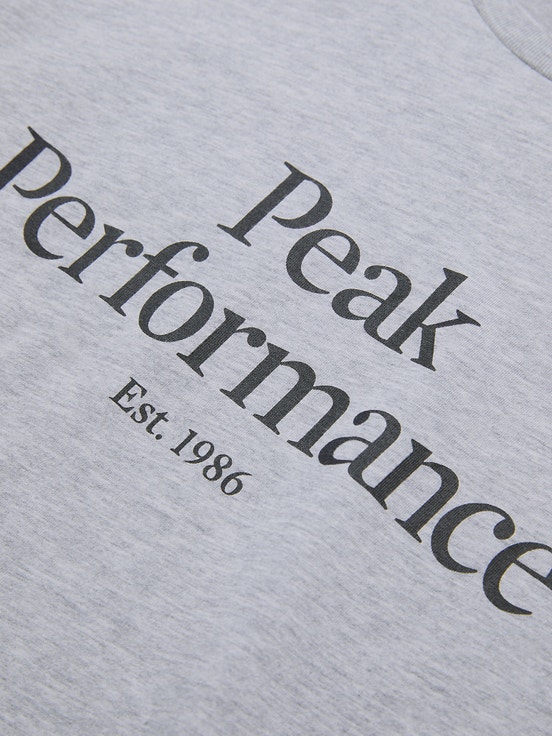 Grey Men Peak Performance Original T-shirt | US-JCVYG3742