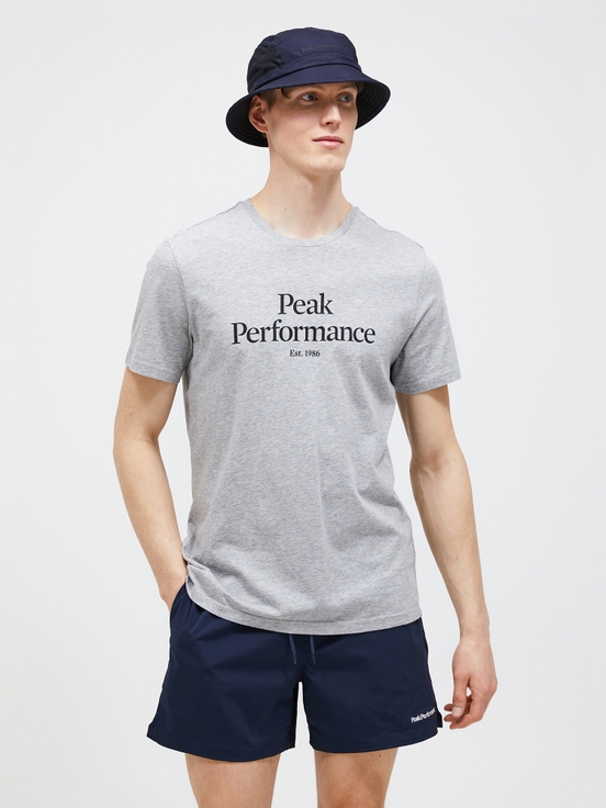 Grey Men Peak Performance Original T-shirt | US-JCVYG3742