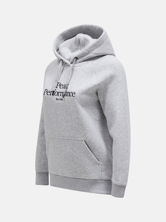 Grey Women Peak Performance Original Hoodie | US-VBNSW7860