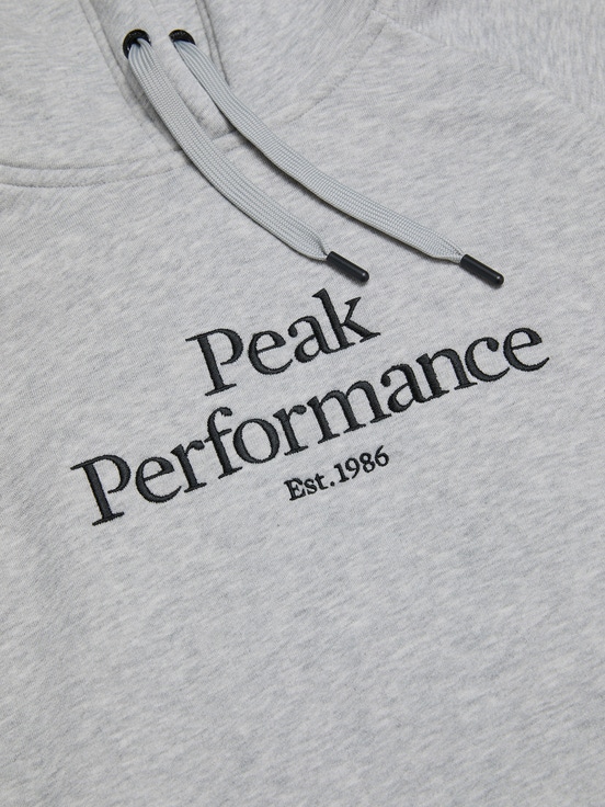 Grey Women Peak Performance Original Hoodie | US-VBNSW7860