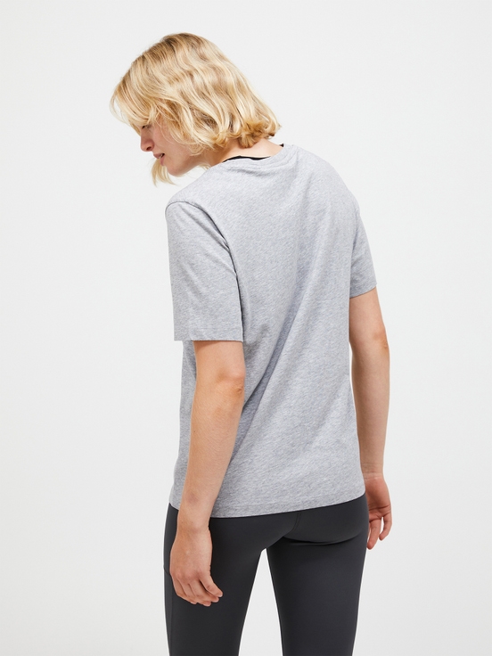 Grey Women Peak Performance Original Small Logo T-shirt | US-GDHBV3946