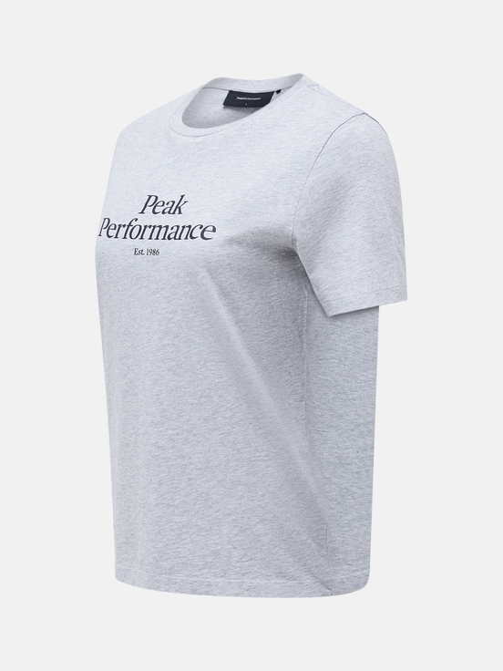 Grey Women Peak Performance Original T-shirt | US-NRLQU9037