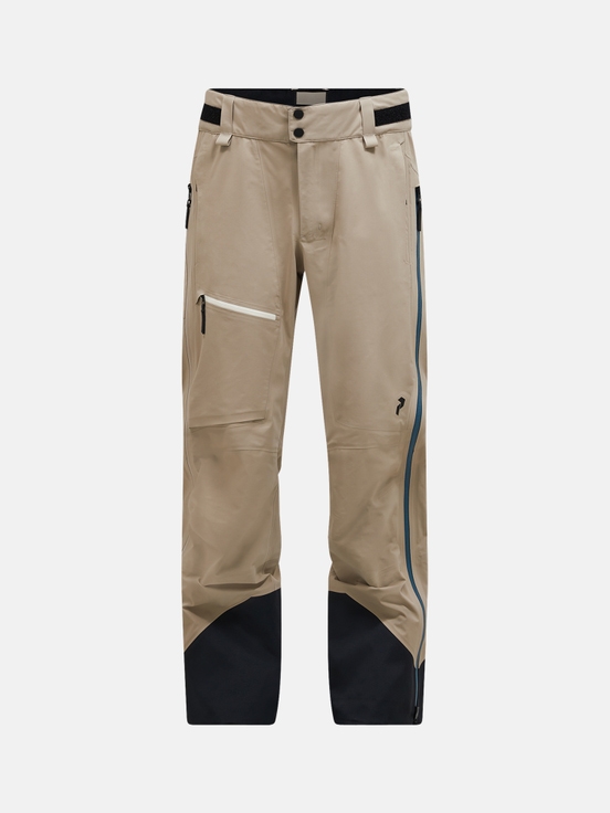 Khaki Men Peak Performance Alpine Gore-tex 3l Shell Pants | US-DRXMJ1980