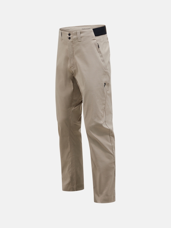 Khaki Men Peak Performance Commuter Pants | US-BSLUP7052