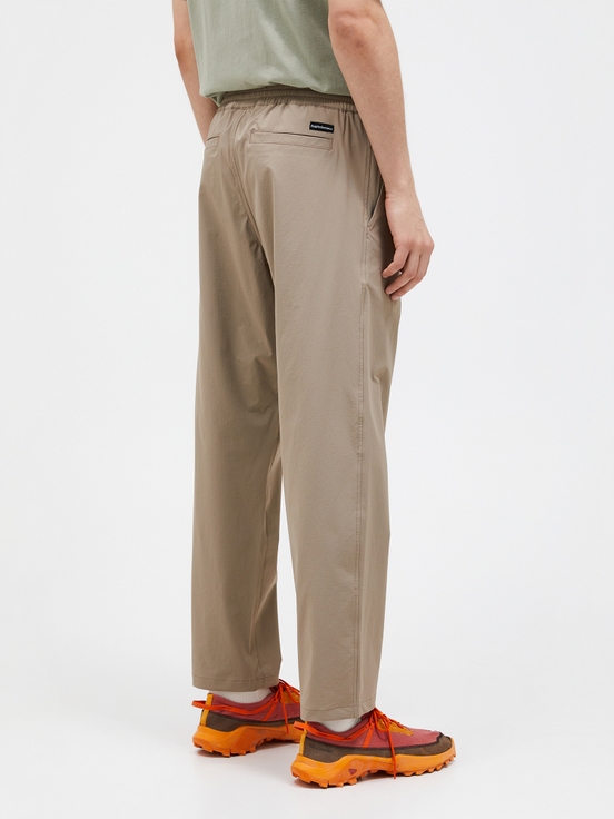 Khaki Men Peak Performance Stretch Drawstring Pants | US-XVWUP5143