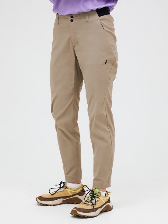 Khaki Women Peak Performance Commuter Pants | US-AJSZP0456