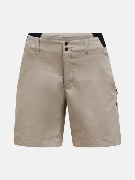 Khaki Women Peak Performance Commuter Shorts | US-FXYOT1092