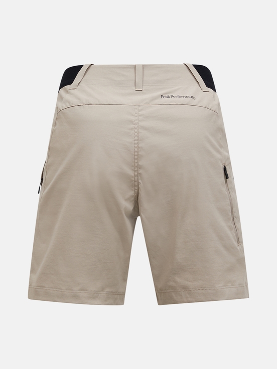 Khaki Women Peak Performance Commuter Shorts | US-FXYOT1092