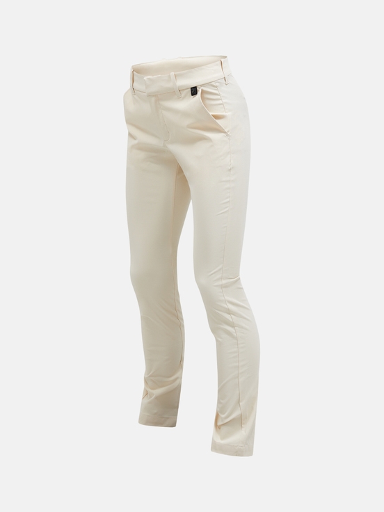 Khaki Women Peak Performance Illusion Pants | US-ZTRNL6521