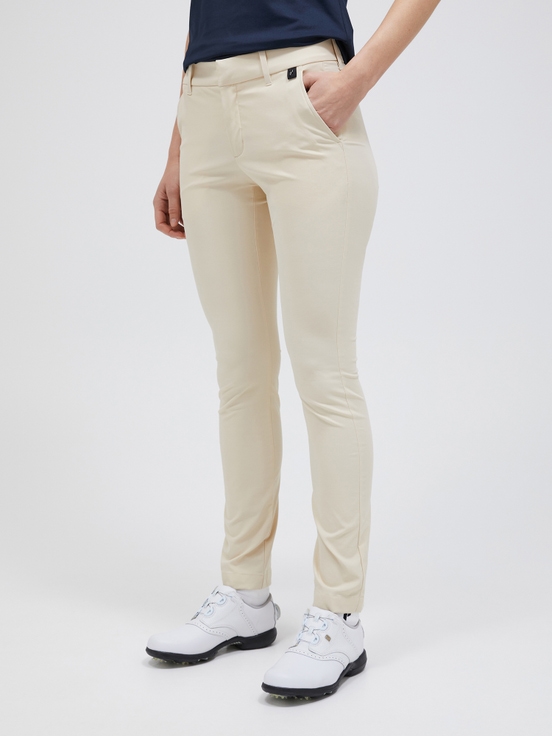 Khaki Women Peak Performance Illusion Pants | US-ZTRNL6521