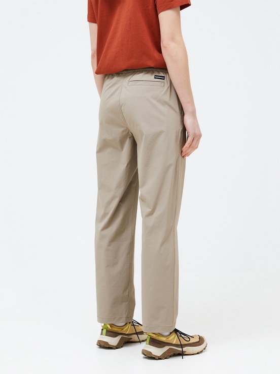 Khaki Women Peak Performance Woven Stretch Pants | US-RLTPJ0634