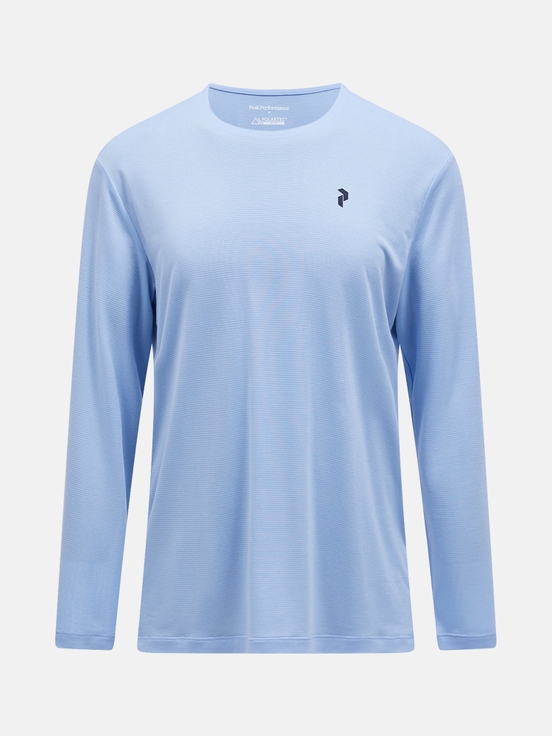 Light Blue Men Peak Performance Polartec® Delta™ Longsleeve T-shirt | US-RGLVH0739