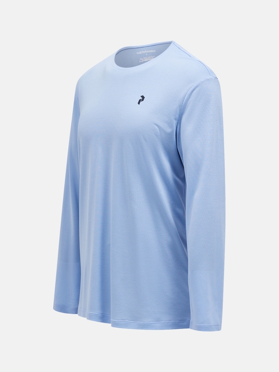 Light Blue Men Peak Performance Polartec® Delta™ Longsleeve T-shirt | US-RGLVH0739