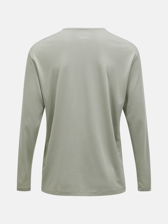 Light Green Men Peak Performance Polartec® Delta™ Longsleeve T-shirt | US-VISAC7259