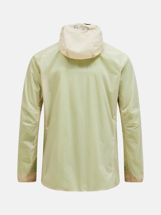 Light Green Men Peak Performance Vislight Polartec® Alpha™ Insulated Wind Jacket | US-XHNJT0594