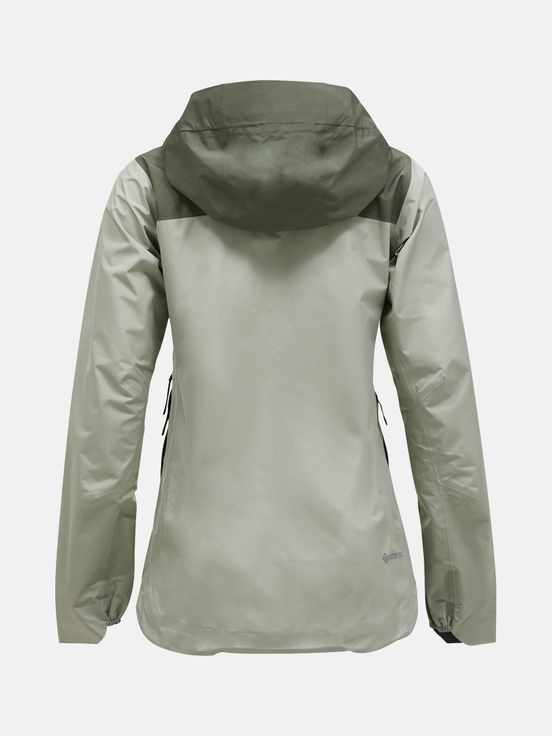 Light Green Women Peak Performance Commuter Gore-tex 2.5l Paclite Shell Jacket | US-VTDCQ0271