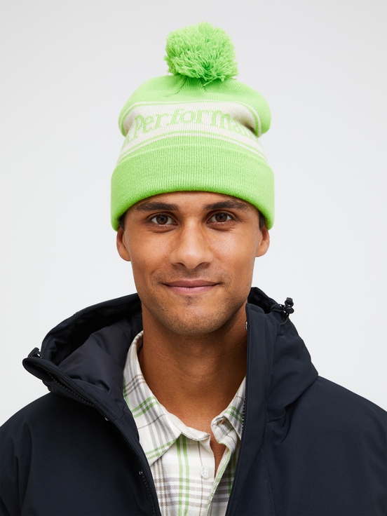 Light Green / Biege Men Peak Performance Pow Hat | US-UALVI4938