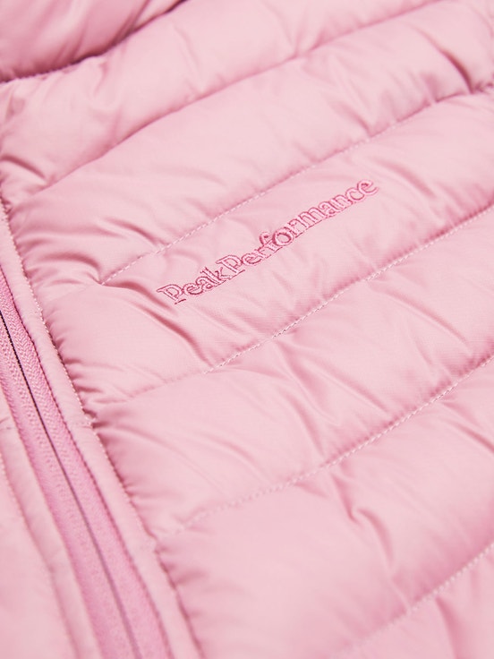 Light Pink Women Peak Performance Frost Down Vest | US-SFWMP8491