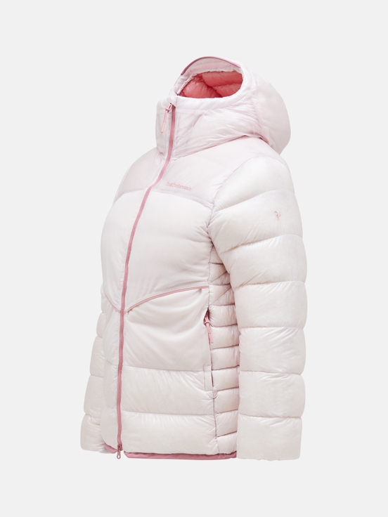 Light Pink Women Peak Performance Minus Degree Down Puffer Ski Jacket | US-GBRWJ2506