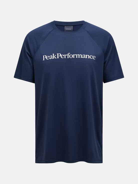 Navy Men Peak Performance Active T-shirt | US-SYKLJ7450