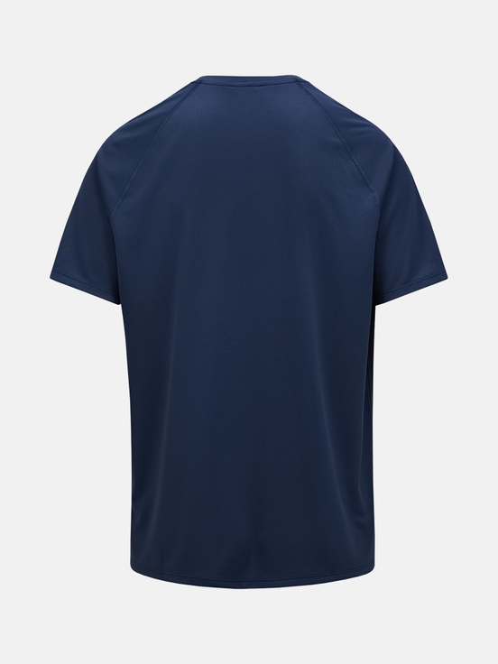 Navy Men Peak Performance Active T-shirt | US-SYKLJ7450