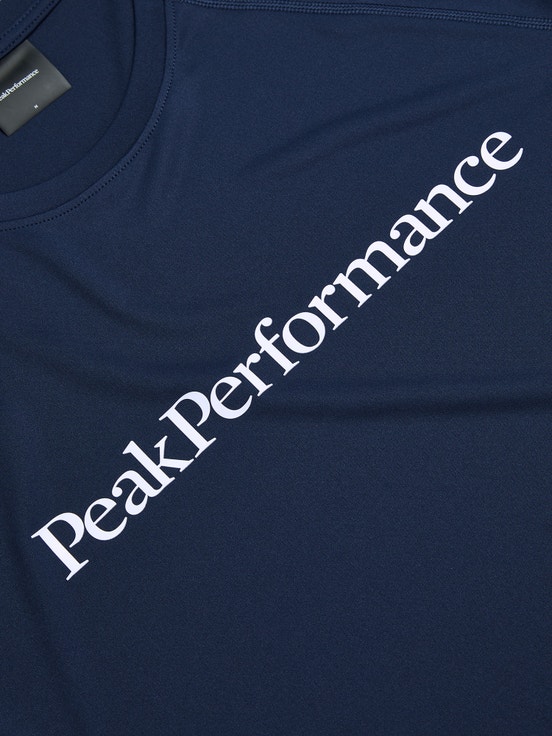 Navy Men Peak Performance Active T-shirt | US-SYKLJ7450