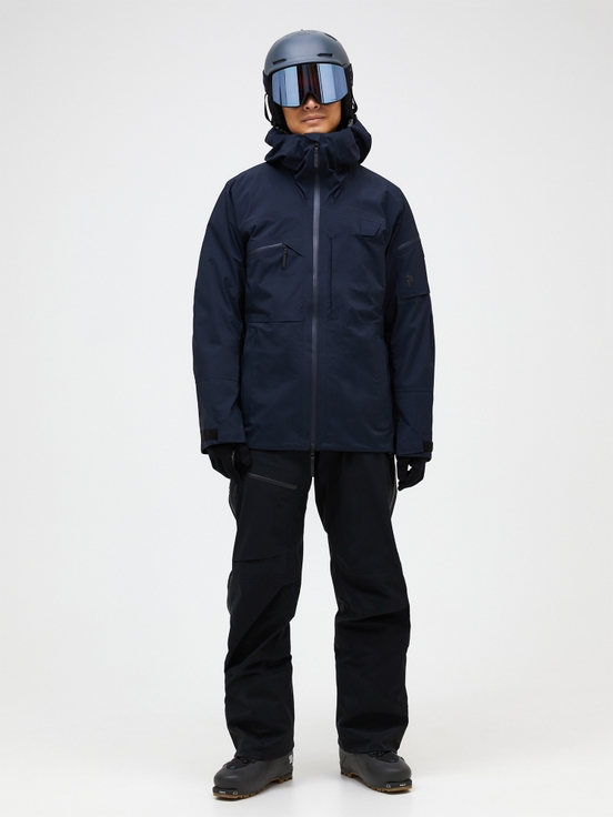 Navy Men Peak Performance Alpine Gore-tex 3l Shell Jacket | US-LKYIW6827