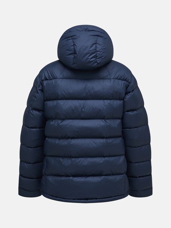 Navy Men Peak Performance Frost Down Jacket | US-KEJPN1548