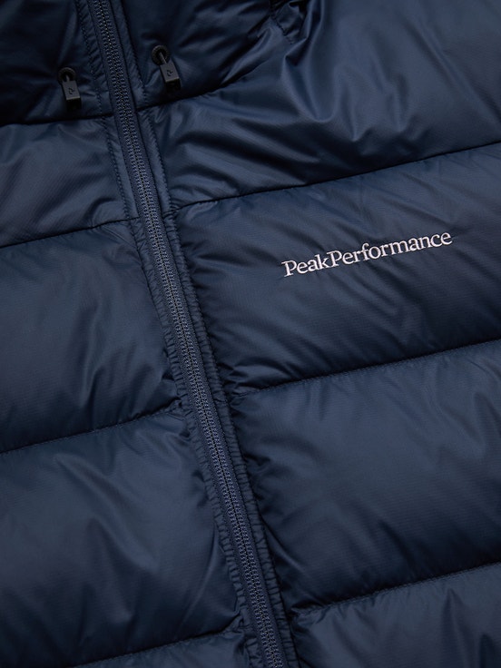 Navy Men Peak Performance Frost Down Jacket | US-KEJPN1548