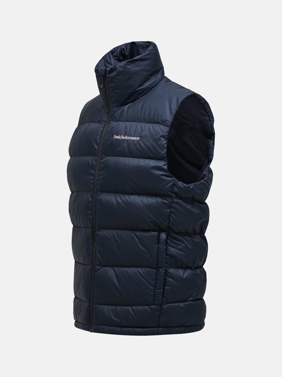 Navy Men Peak Performance Frost Explorer Vest | US-EWGJC1407