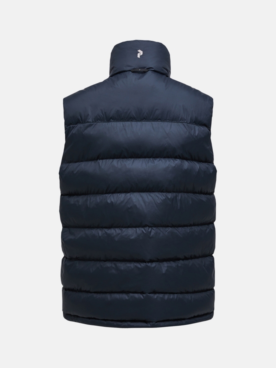 Navy Men Peak Performance Frost Explorer Vest | US-EWGJC1407