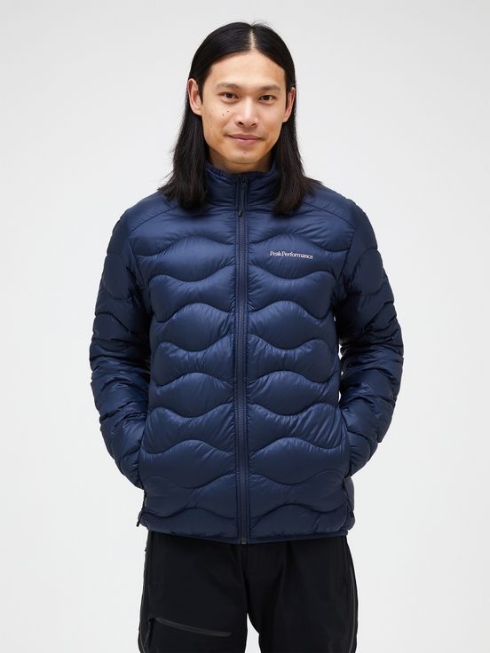 Navy Men Peak Performance Helium Down Jacket | US-CGVNE2630