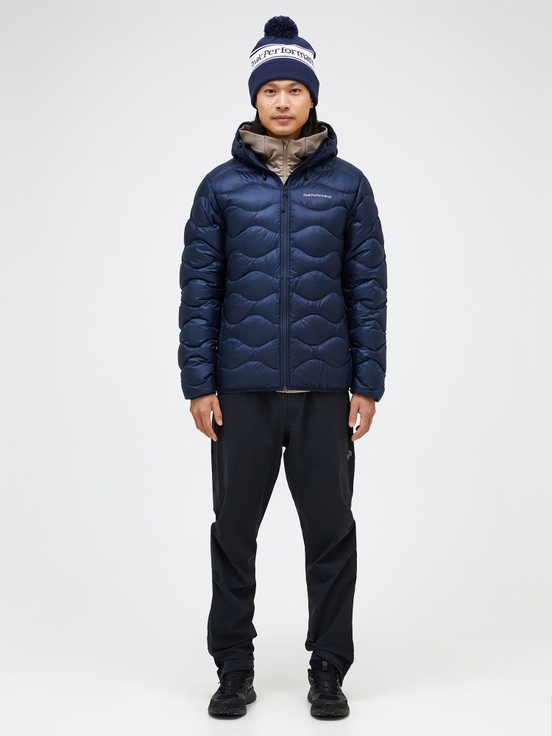 Navy Men Peak Performance Helium Hood Down Jacket | US-INEPW3201