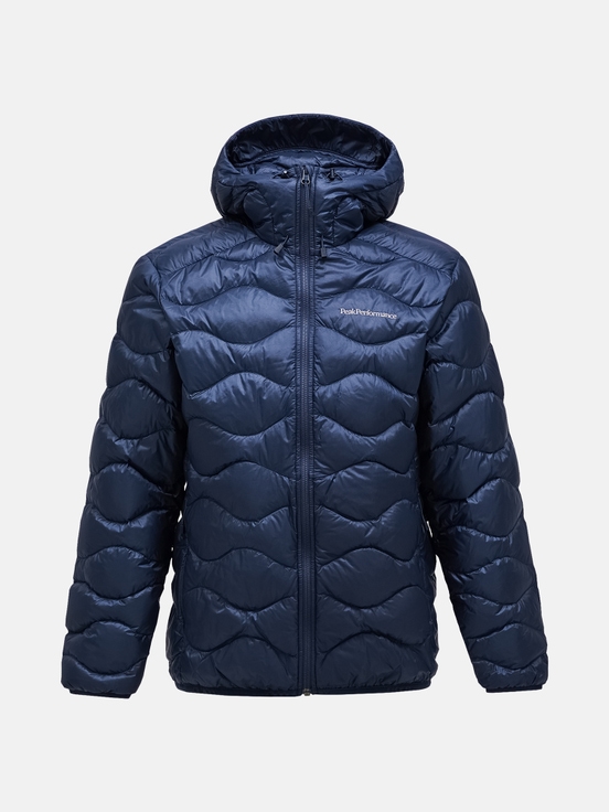 Navy Men Peak Performance Helium Hood Down Jacket | US-INEPW3201