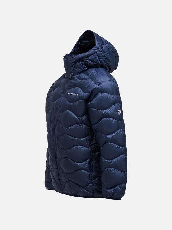 Navy Men Peak Performance Helium Hood Down Jacket | US-INEPW3201