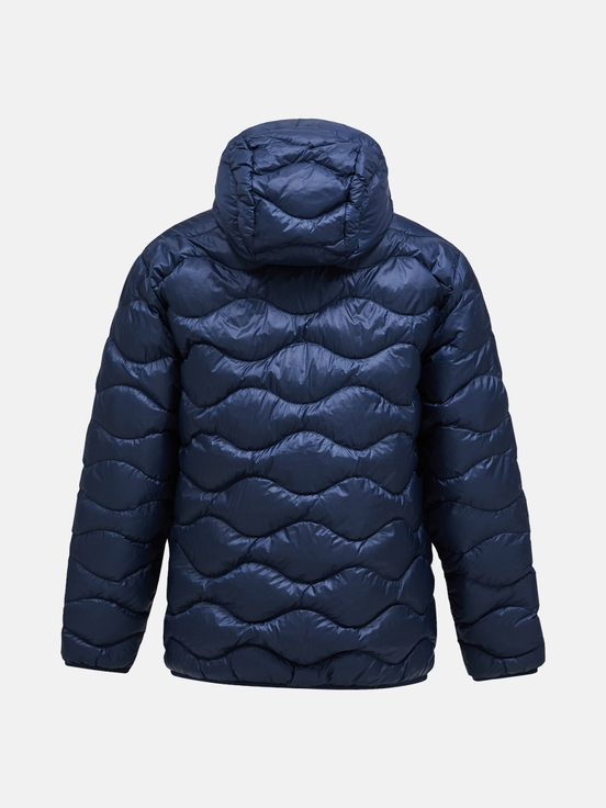 Navy Men Peak Performance Helium Hood Down Jacket | US-INEPW3201