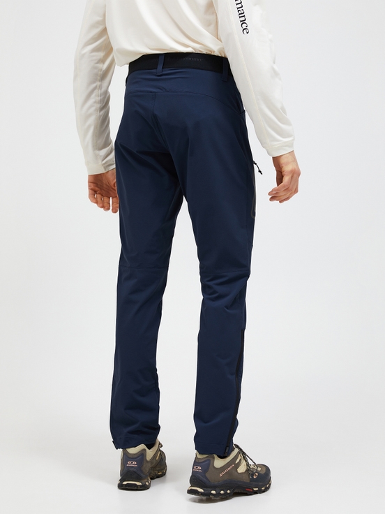 Navy Men Peak Performance Light Softshell Scale Pants | US-AXRZD4183