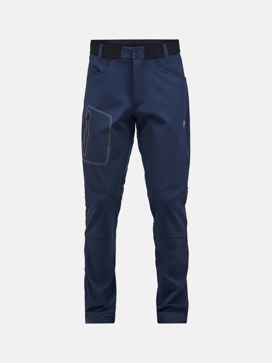 Navy Men Peak Performance Light Softshell Scale Pants | US-AXRZD4183