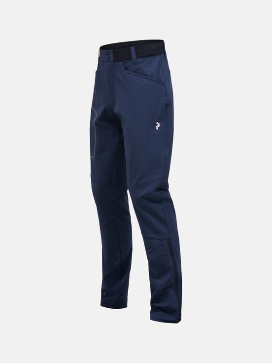 Navy Men Peak Performance Light Softshell Scale Pants | US-AXRZD4183