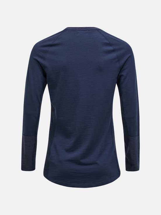 Navy Men Peak Performance Magic Crew Base Layer | US-OFJPB5210