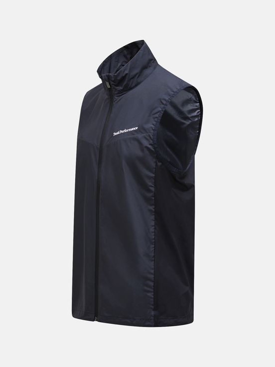 Navy Men Peak Performance Meadow Wind Vest | US-HDEJC3419