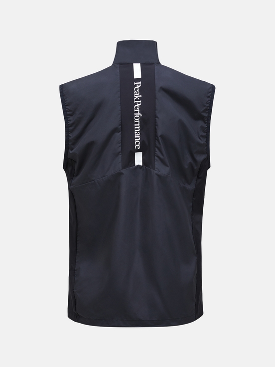 Navy Men Peak Performance Meadow Wind Vest | US-HDEJC3419