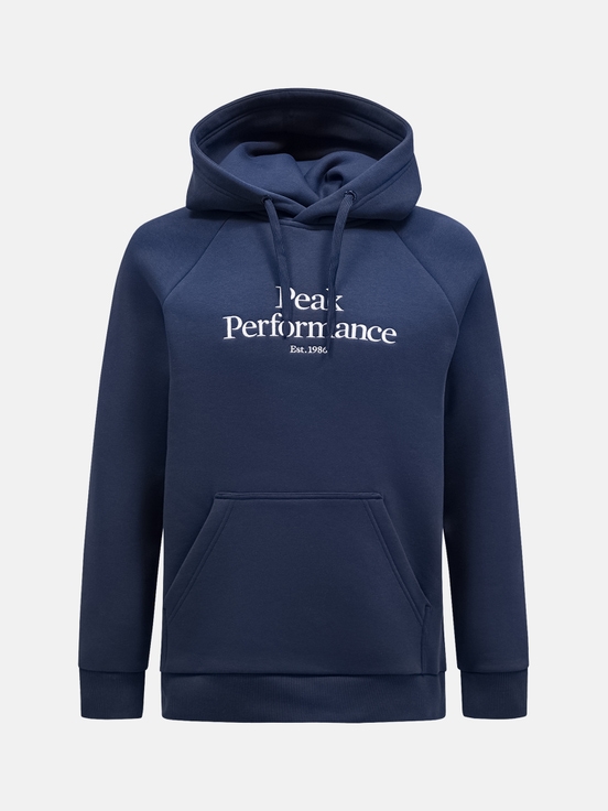 Navy Men Peak Performance Original Hoodie | US-GIXPT7614