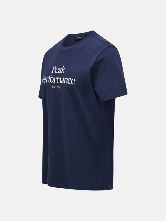 Navy Men Peak Performance Original T-shirt | US-RAFZS8142