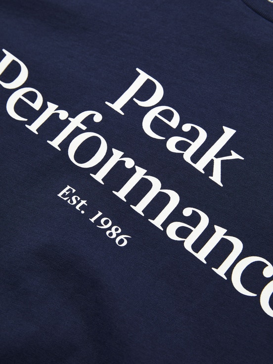 Navy Men Peak Performance Original T-shirt | US-RAFZS8142