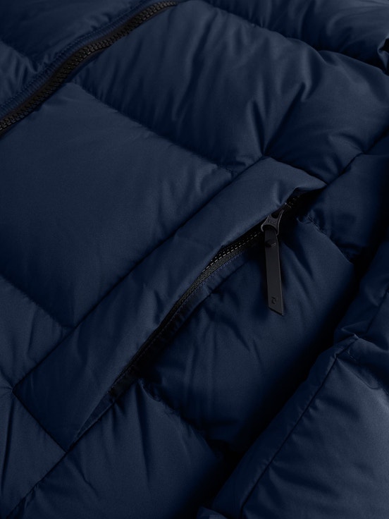 Navy Men Peak Performance Rivel Down Jacket | US-TMOGV3475