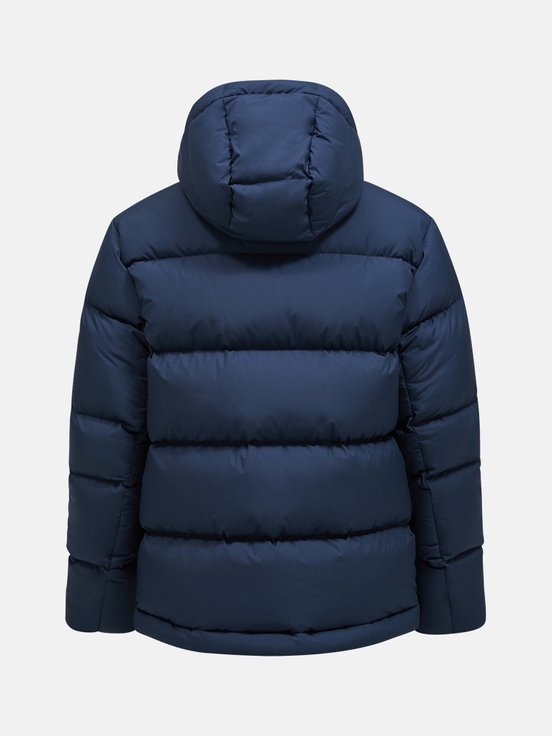 Navy Men Peak Performance Rivel Down Jacket | US-TMOGV3475