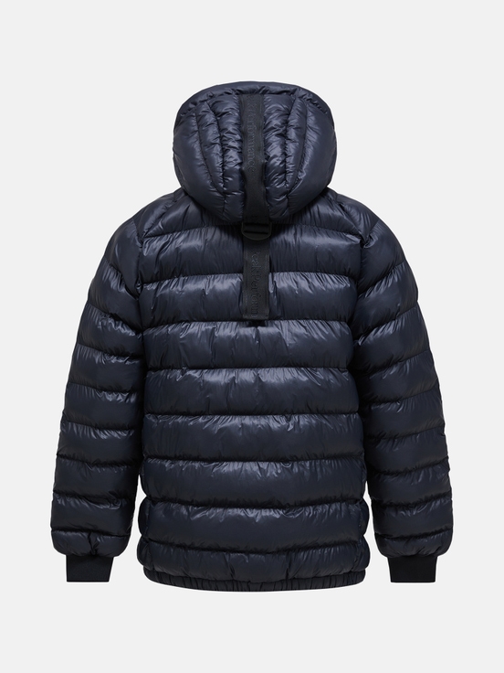 Navy Men Peak Performance Tomic Insulated Hood Winter Jacket | US-EQVOP7638