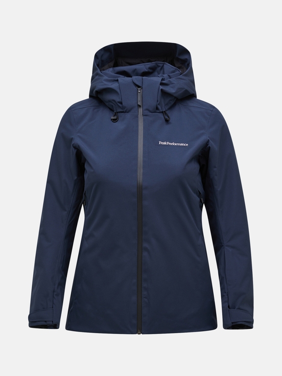 Navy Women Peak Performance Anima 2l Insulated Shell Ski Jacket | US-YOJHC4631